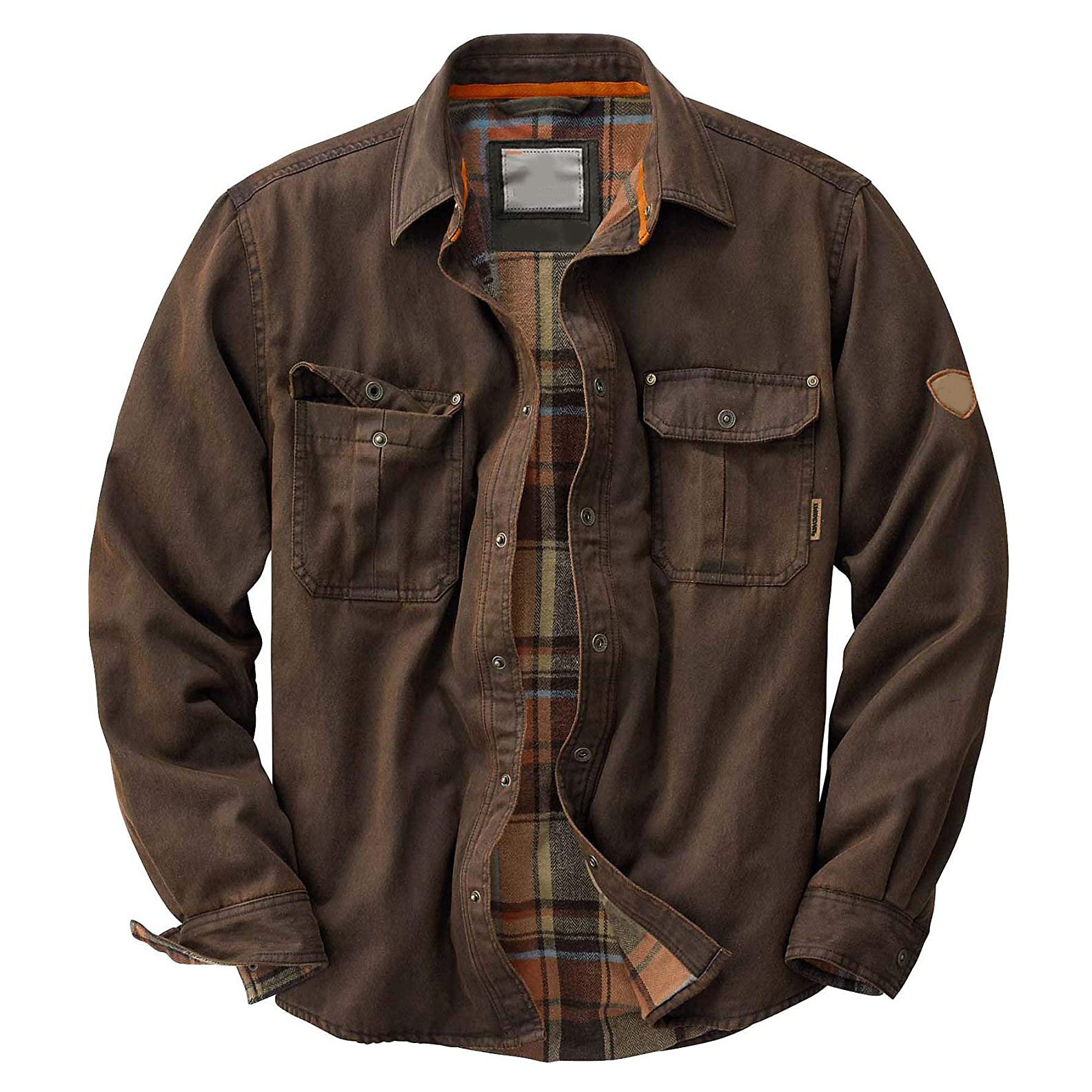 Men's All-Season Waxed Trucker Jacket - Durable Outerwear
