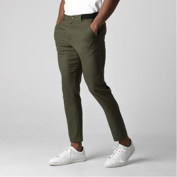 Men’s Stretch Pants – Slim Fit Chinos