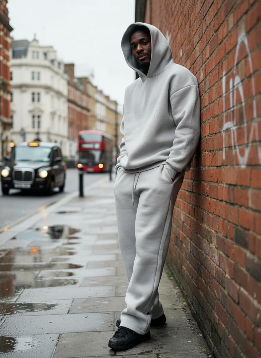 Neel | Oversized Tracksuit for Men – Modern Streetwear Comfort & Style