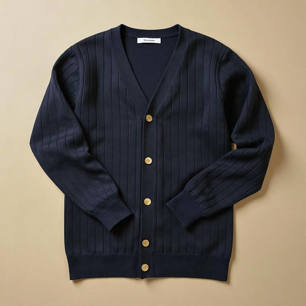 Vinia Italian Men Knitted Cardigan | Men’s Knitwear