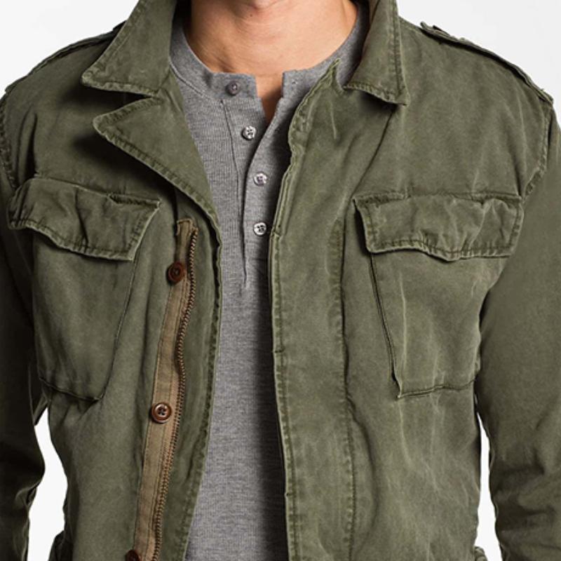 Men’s Vintage Field Jacket – Durable Casual Outerwear