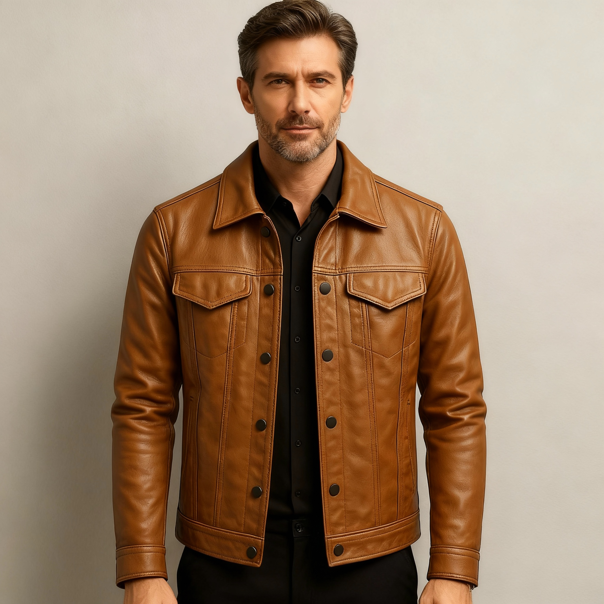 James | Premium Men Leather Jacket