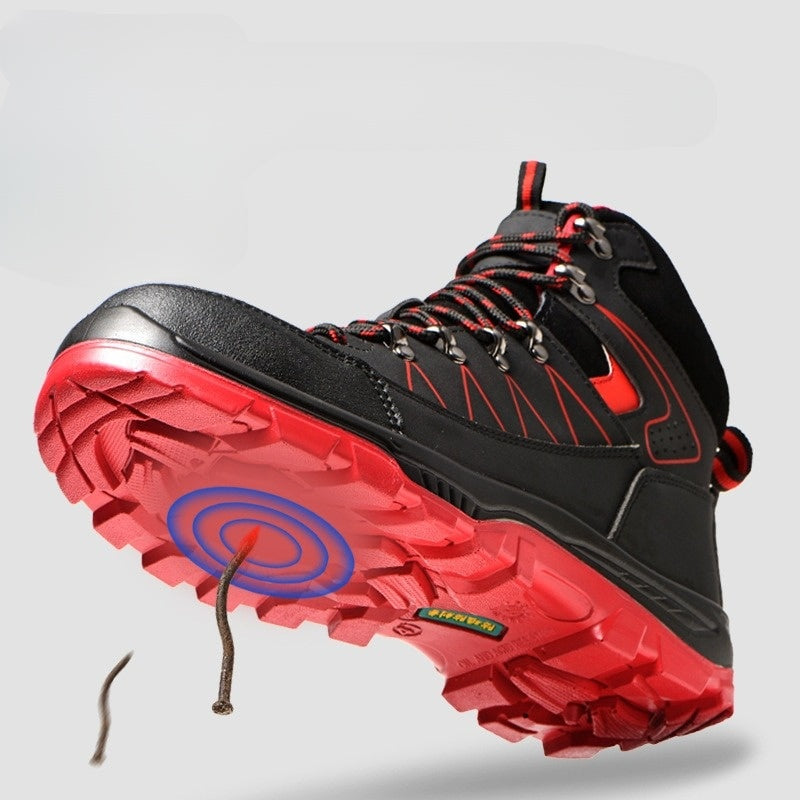 Tucson Waterproof Safety Boots – Men’s Steel Toe Work Boots with Slip-Resistant Sole