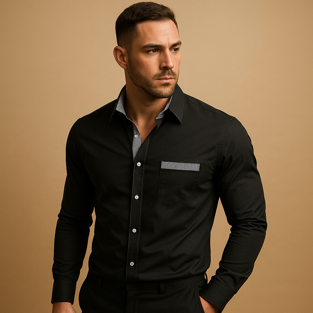 Stylish Slim Fit Men’s Shirt | Lars