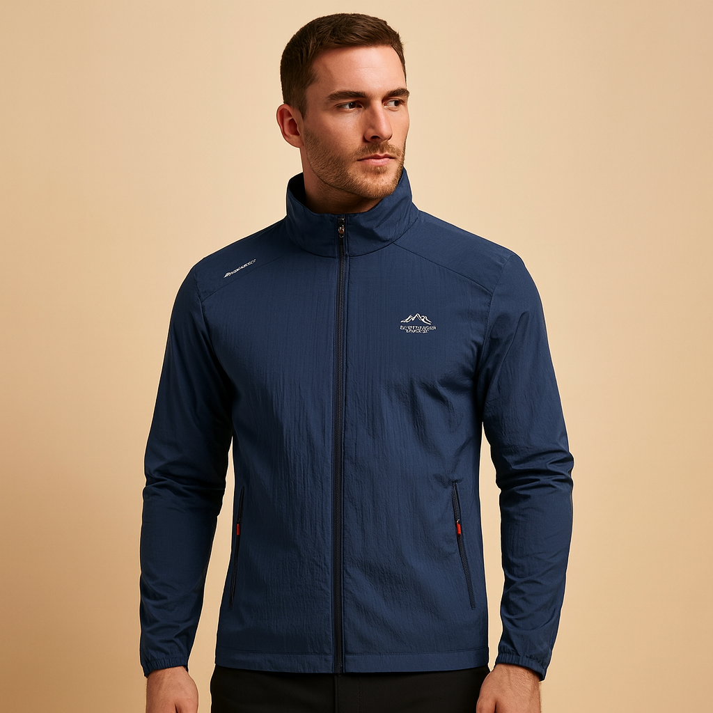 Men’s Thermal Zip Jacket | Lightweight Outer Layer Sport Vest