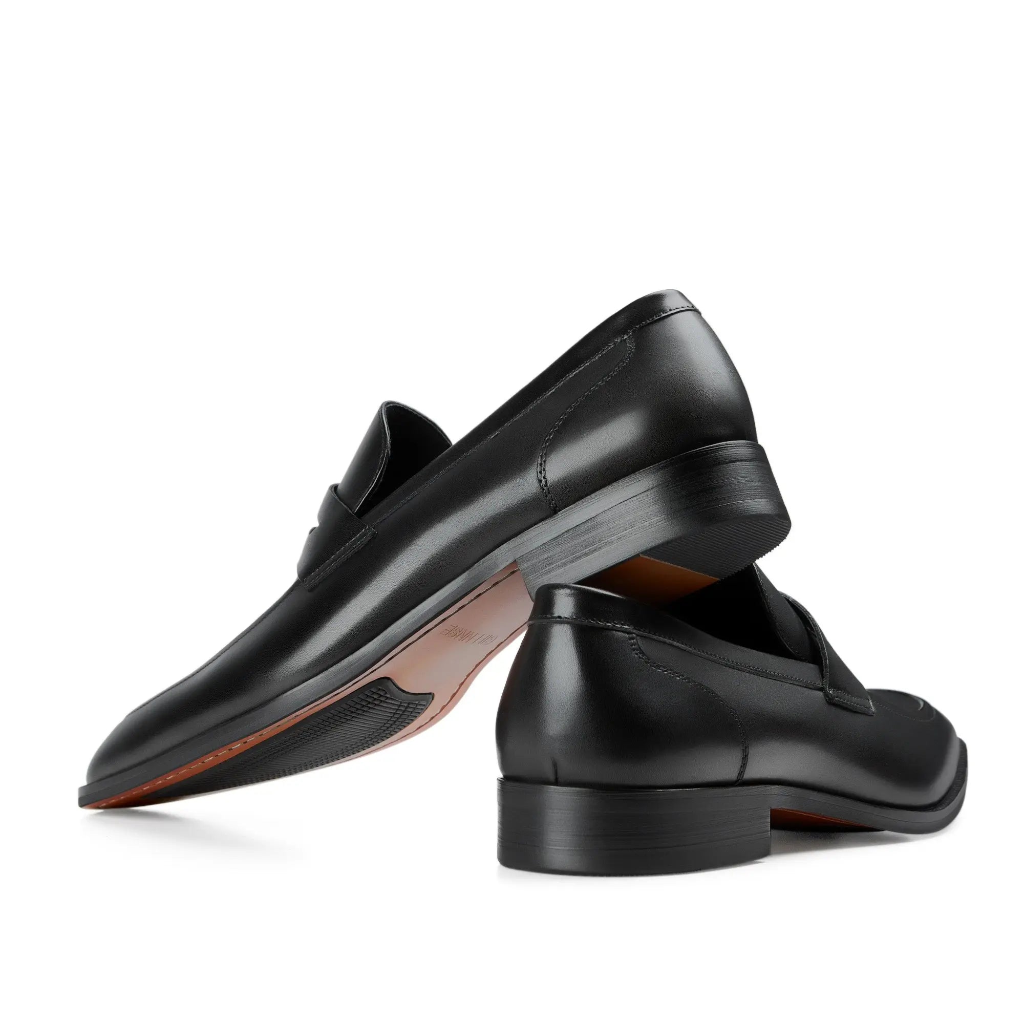 Slip-On Men Leather Penny Loafers