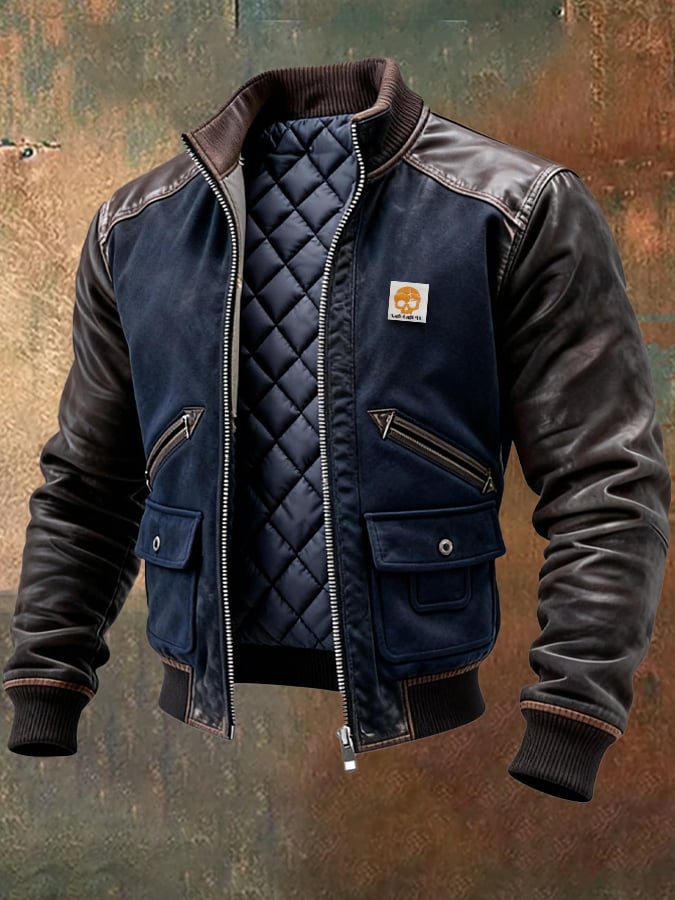 Jeremy | Quilted Men Vintage Jacket Outdoor