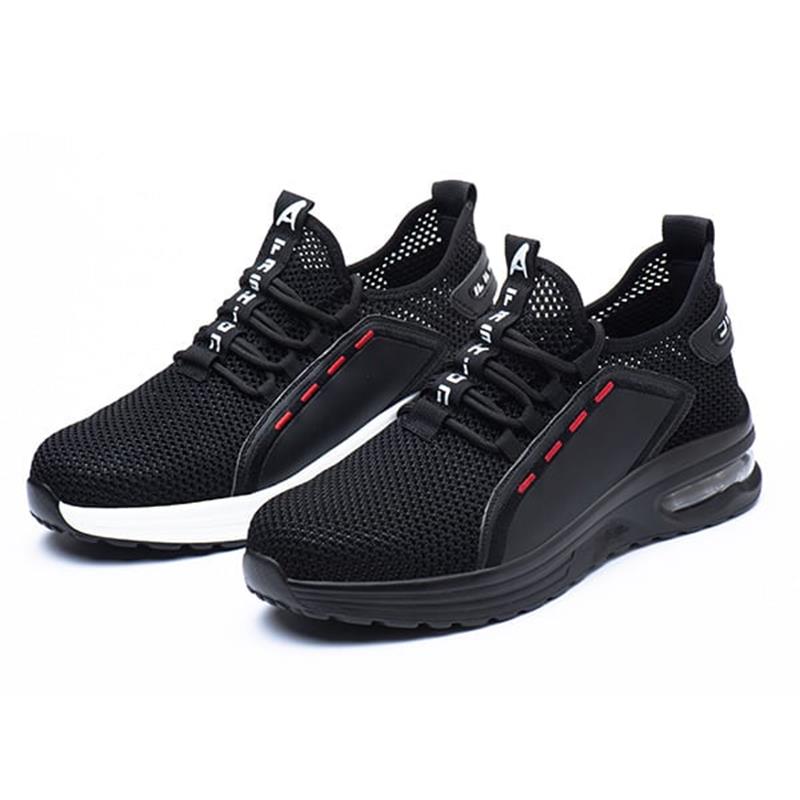 Ultra-Light Breathable Steel Toe Work Shoes – Non-Slip Safety & All-Day Comfort