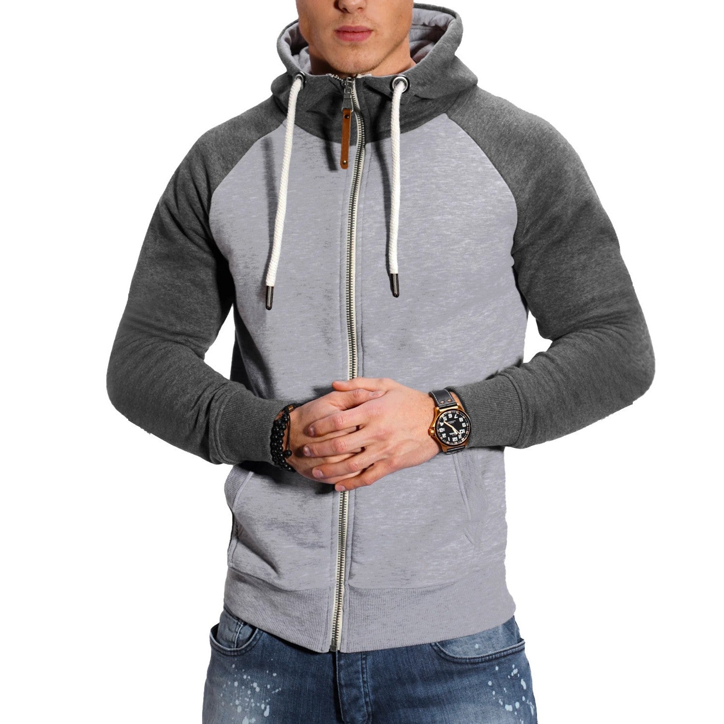 Marvin Men’s Hooded Jacket – Modern Casual Design