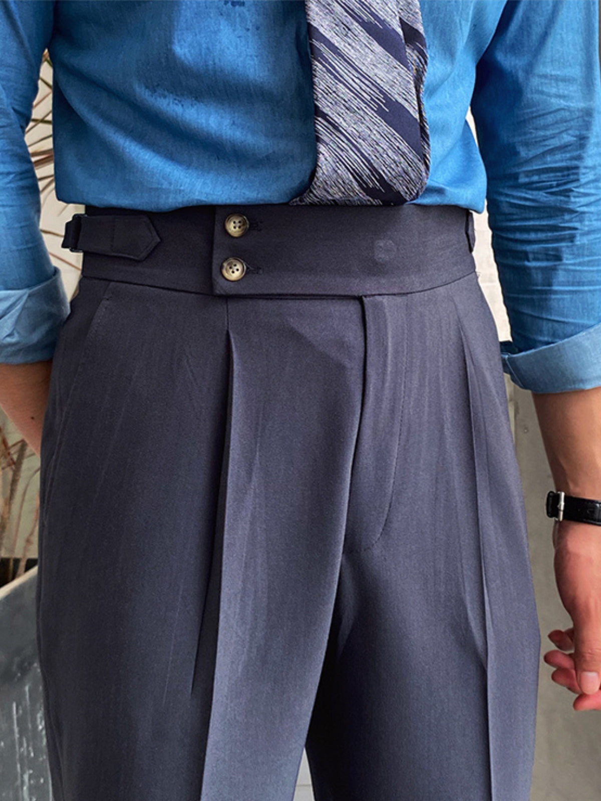 Old Money Men Gurkha Pants Timeless Tailoring & Refined Comfort