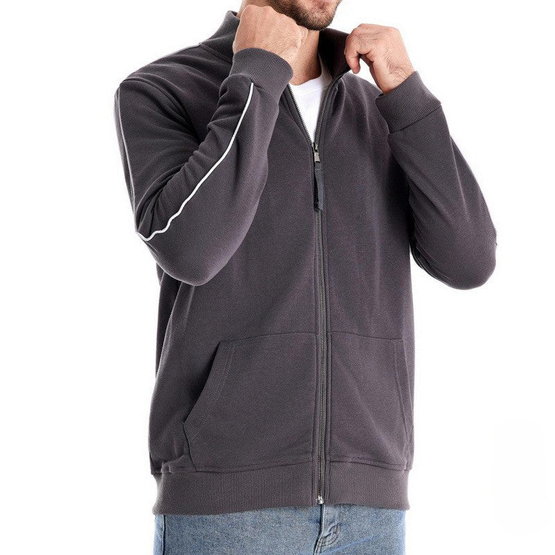 Men’s Casual Zip Pullover with Pockets – Rayner