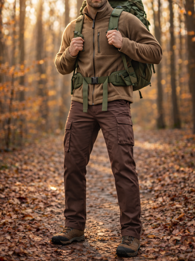 David Brown Insulated Utility Cargo Trousers | Men’s Workwear Pants
