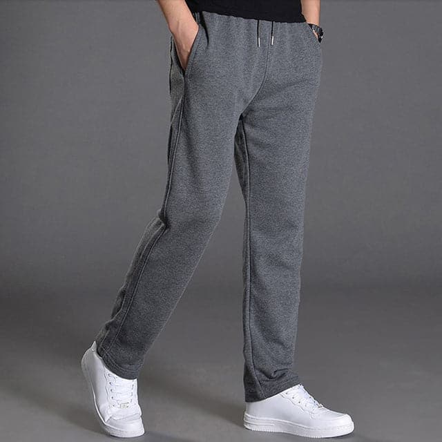 Men's Joggers - Soft Cotton - Relaxed Fit - Elastic Waist with Drawstring - Pocket Design