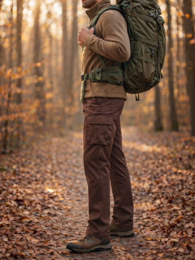 David Brown Insulated Utility Cargo Trousers | Men’s Workwear Pants