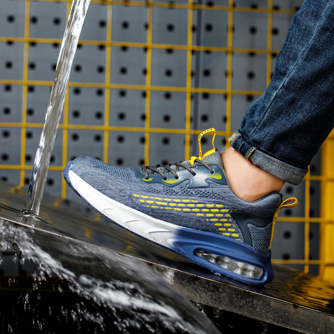 Ultralight Orthopedic Work Shoes – Sporty Look & Full Safety Protection Sneakers