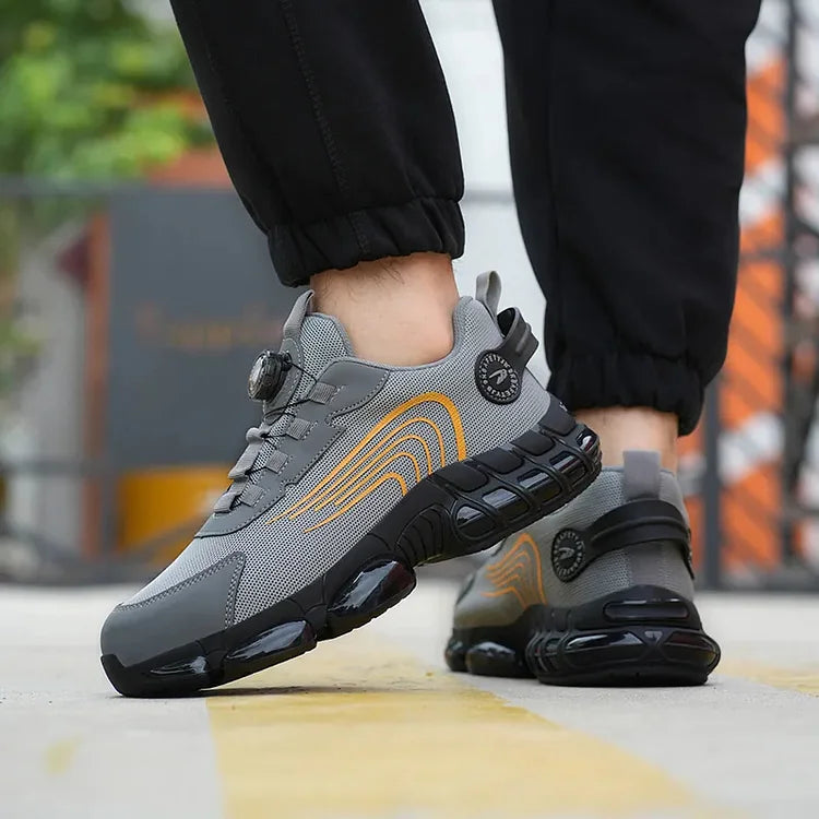 Steel Toe Safety Shoes Outdoor Non-slip Sole Sports Work Shoes