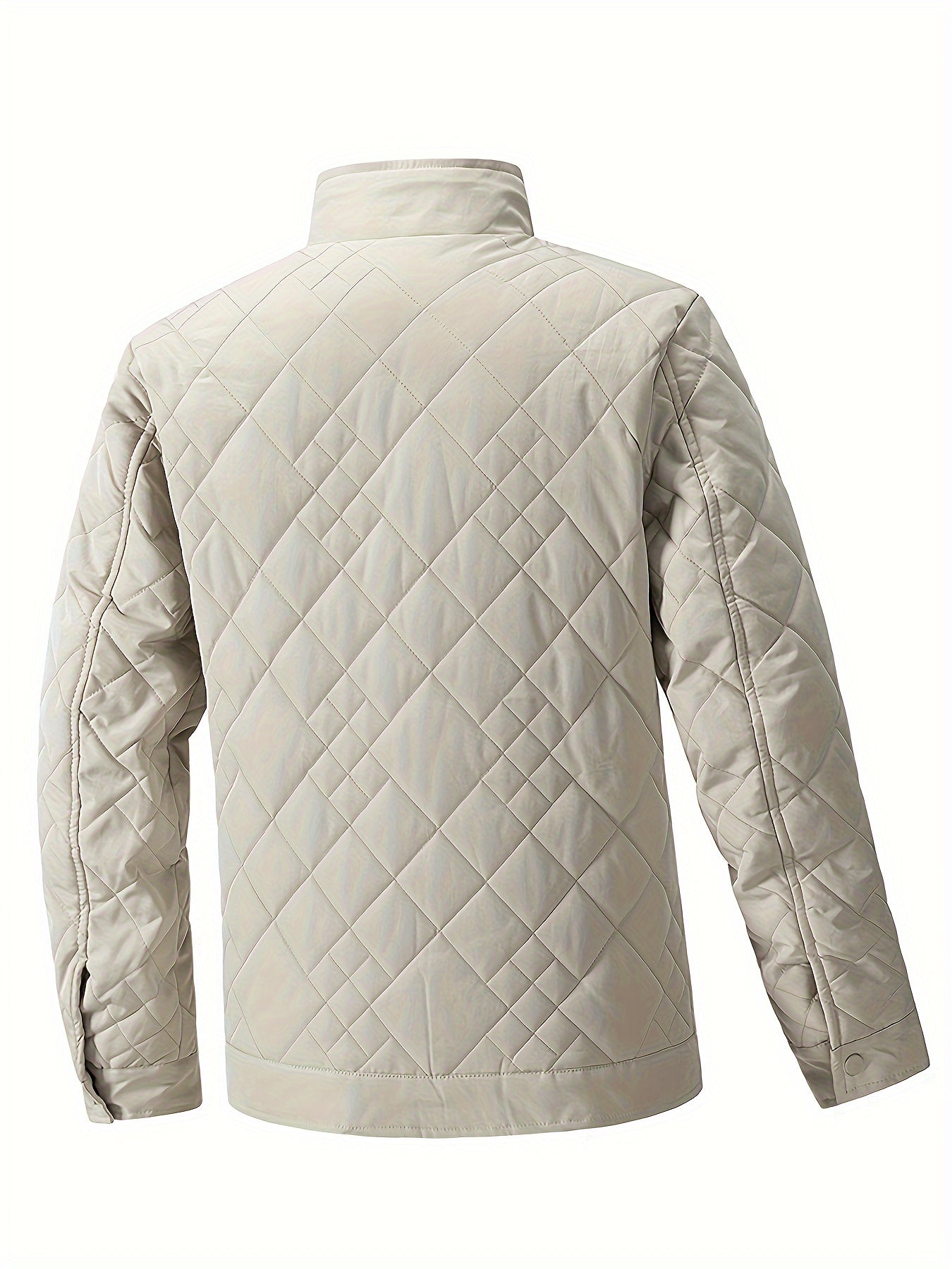 Men’s Full-Zip Outdoor Jacket – Heavy-Duty Warmth for Cold Weather Adventures