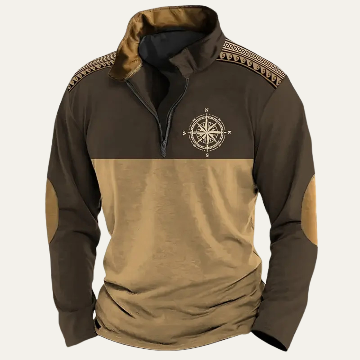 The Savelletri Men’s Casual Lightweight Half Zip Tactical Sweater