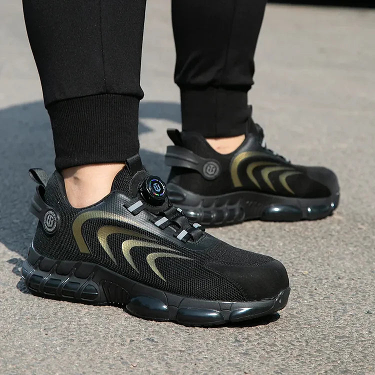 Steel Toe Safety Shoes Outdoor Non-slip Sole Sports Work Shoes