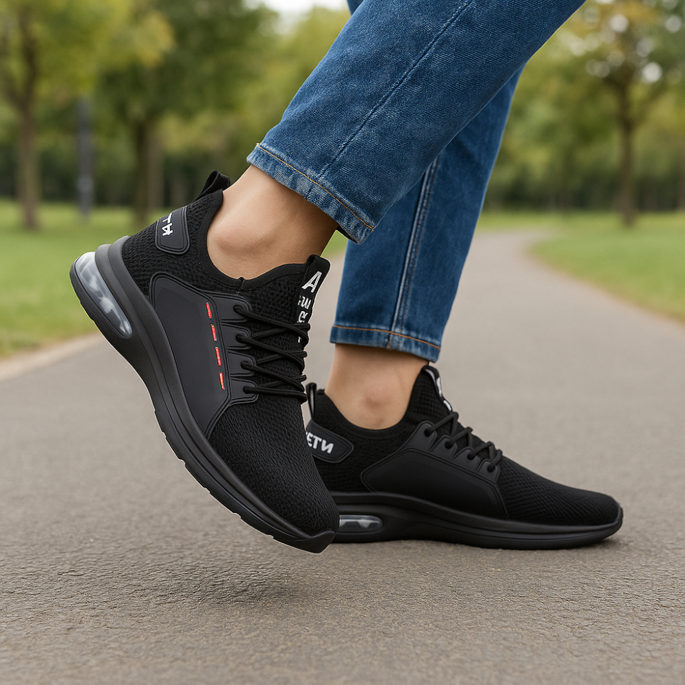 ALTER Safety Shoes – Unisex Steel Toe Work Sneakers with Slip-Resistant Sole