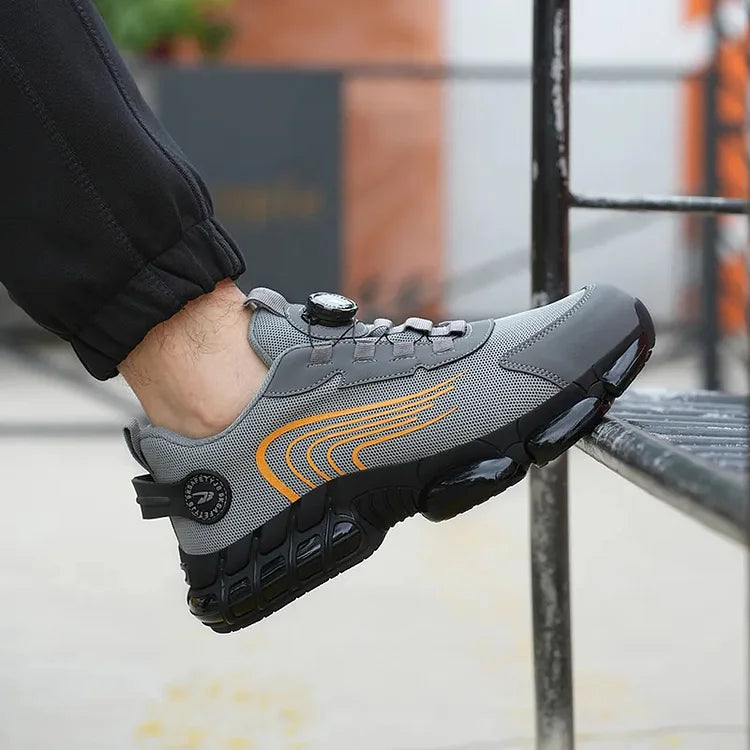 Steel Toe Safety Shoes Outdoor Non-slip Sole Sports Work Shoes