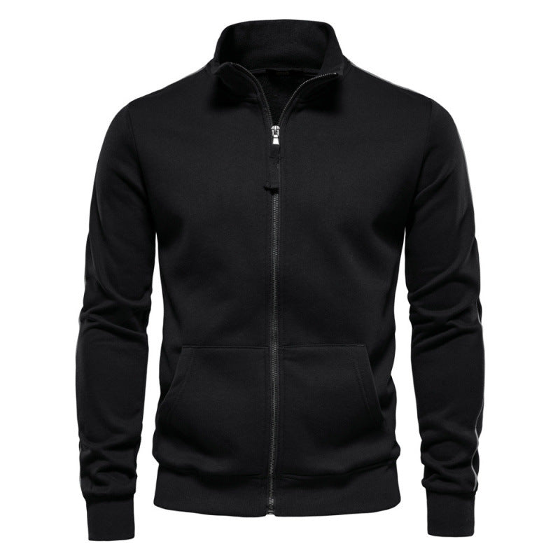 Men’s Casual Zip Pullover with Pockets – Rayner