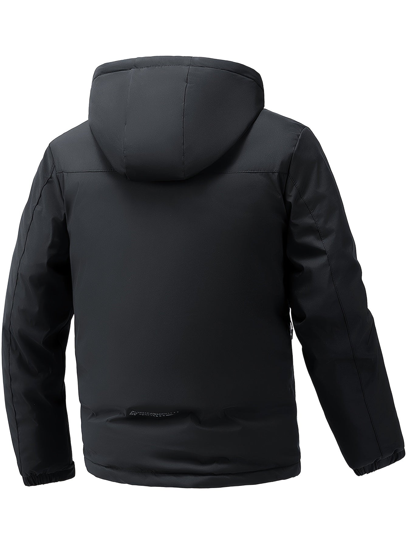 Men’s Puffer Winter Jacket – Thick Warm Hooded Coat for Everyday Wear