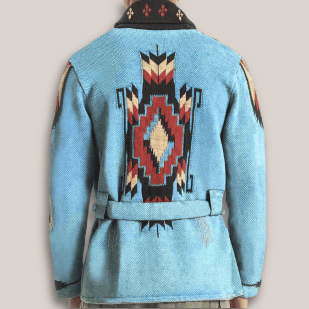 Rustler Men’s Heritage Wool Cardigan – Classic Button-Up Knit