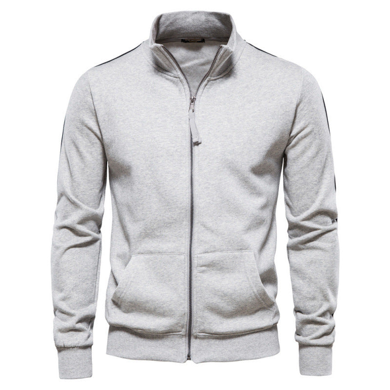 Men’s Casual Zip Pullover with Pockets – Rayner
