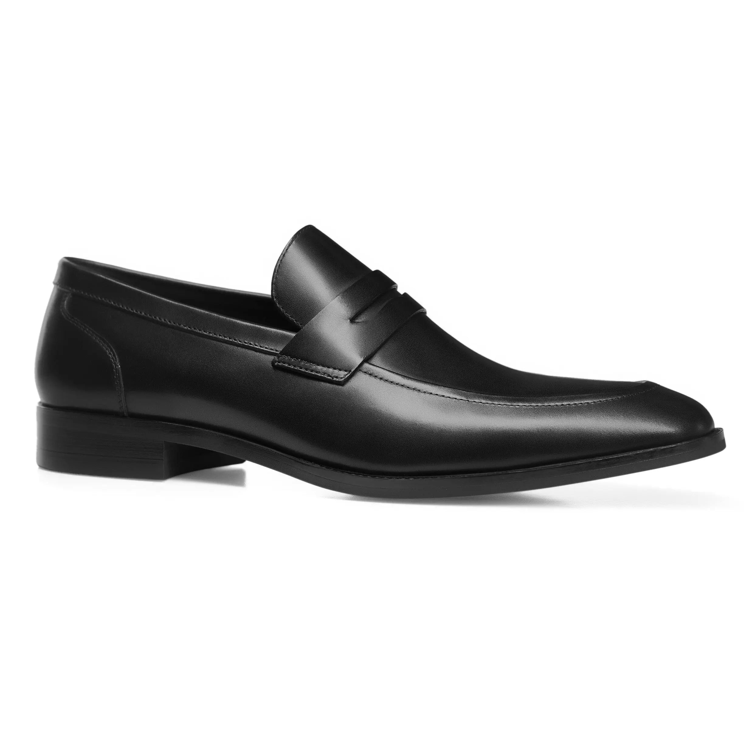 Slip-On Men Leather Penny Loafers