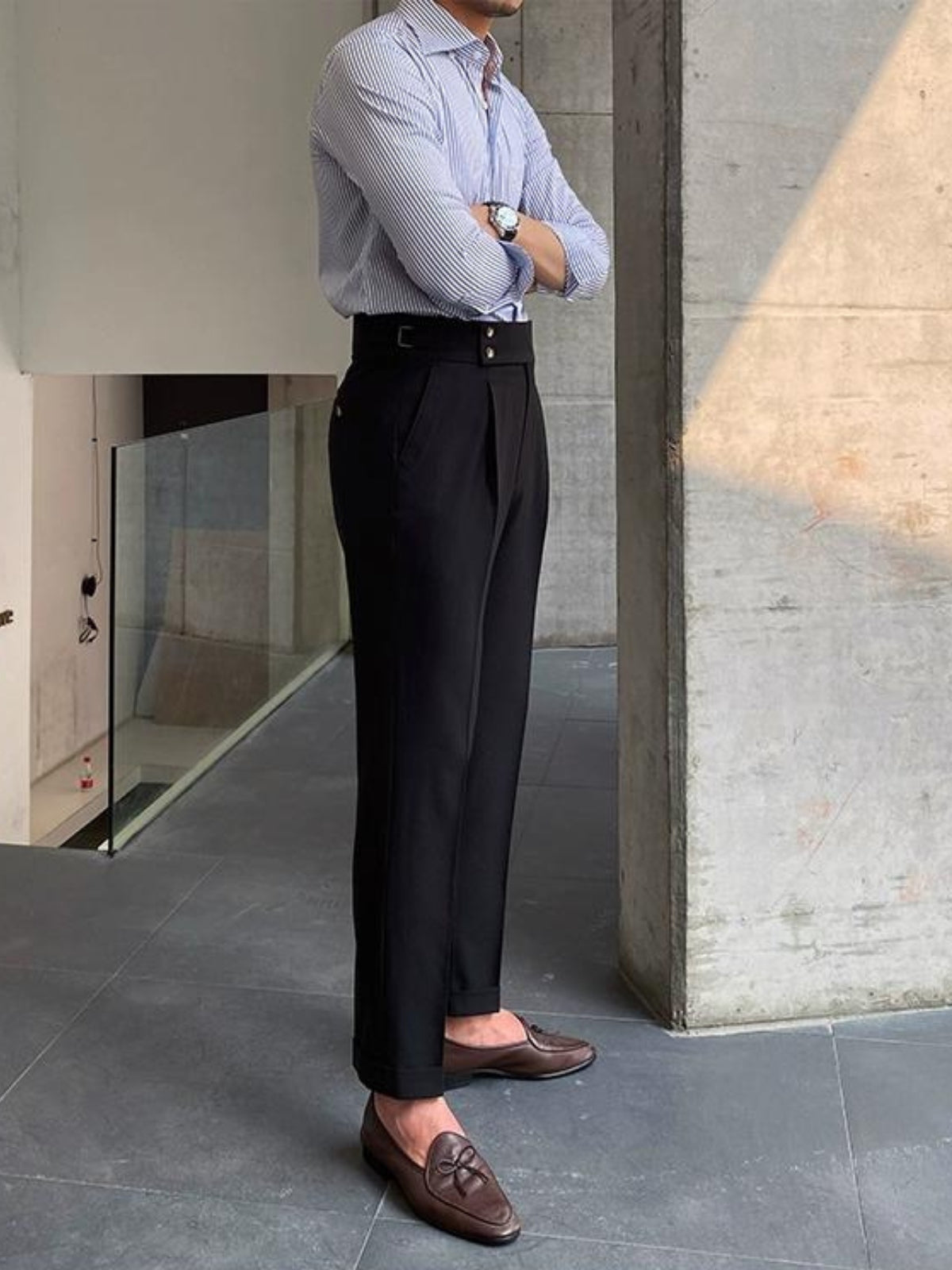 Old Money Men Gurkha Pants Timeless Tailoring & Refined Comfort