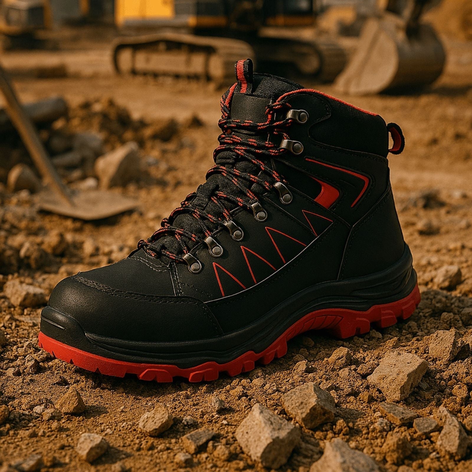 Tucson Waterproof Safety Boots – Men’s Steel Toe Work Boots with Slip-Resistant Sole