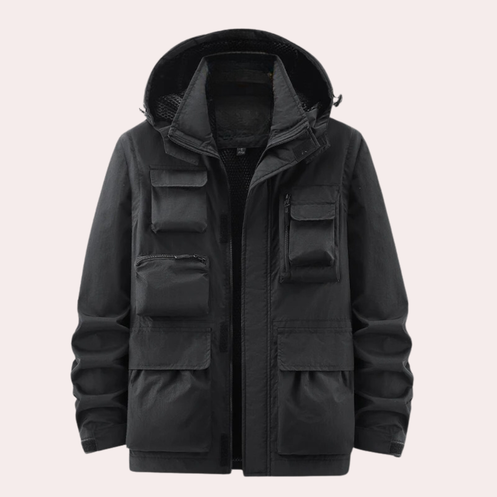 Men’s Padded Winter Parka – Regular Fit | Warm Insulated Winter Jacket