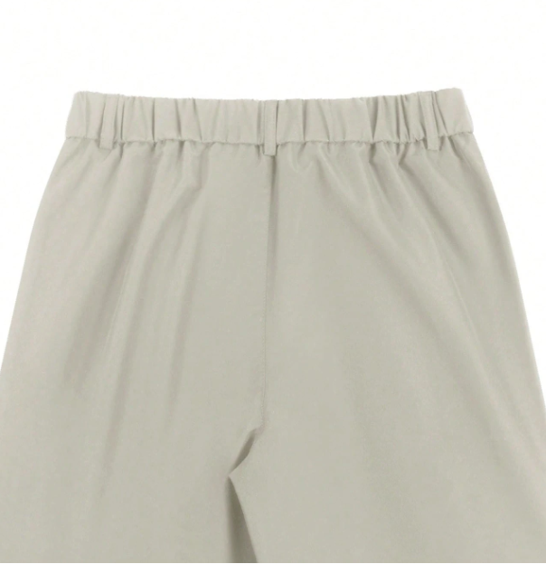 Dasfirin | Men's Business Casual Solid Color Trousers – Slim Fit Formal Pants with Side Pockets for Work, Office & Daily Wear