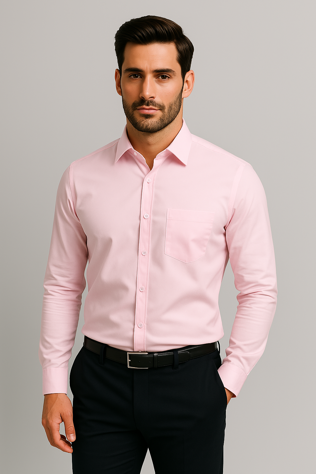 Anti-Wrinkle Business Shirt – Wrinkle-Free, No-Iron, Comfortable Fit for Professionals