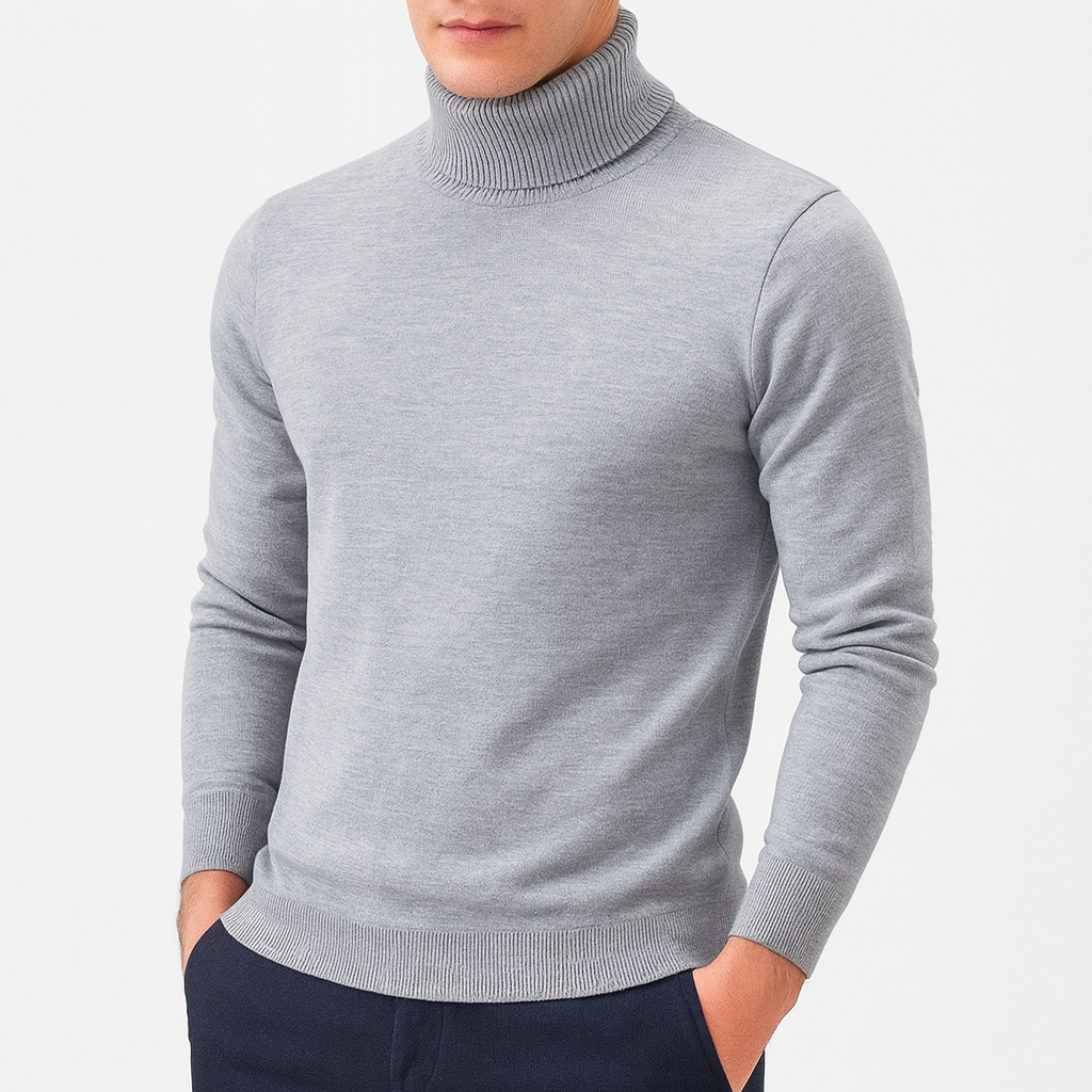 Exclusive Turtleneck Sweater for Men – Elegant, Soft & Versatile