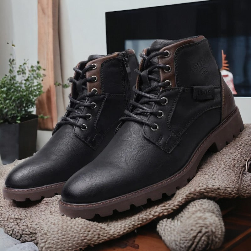 David 1905 | Leather Men Ankle Work Boots