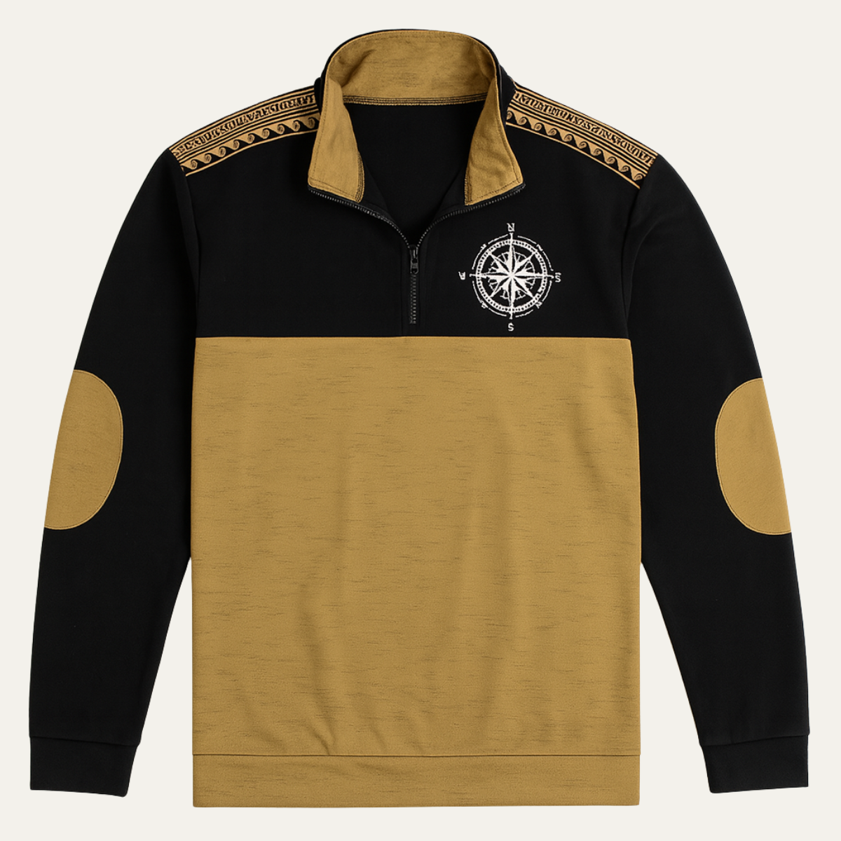 The Savelletri Men’s Casual Lightweight Half Zip Tactical Sweater