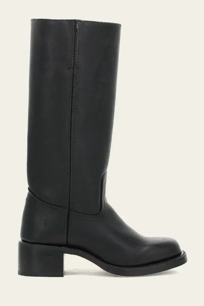 Women Knee-High Boots with Slim Fit and Structured Sole