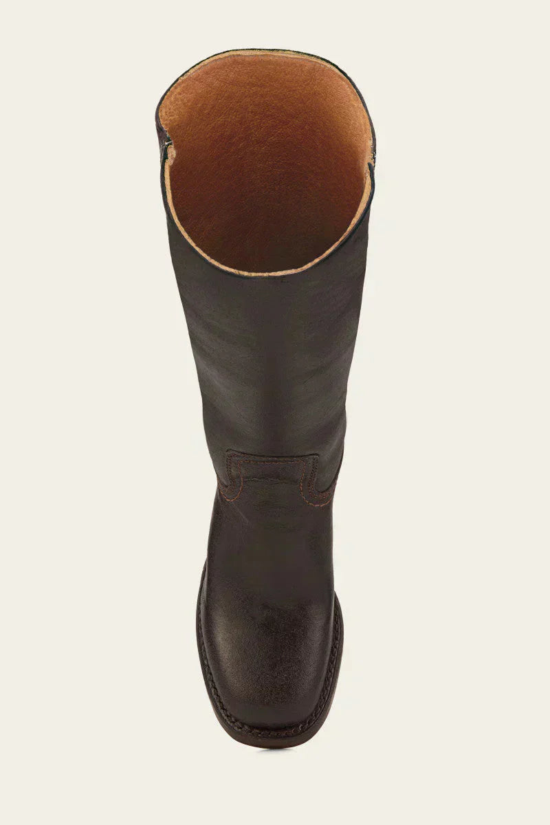 Women Knee-High Boots with Slim Fit and Structured Sole