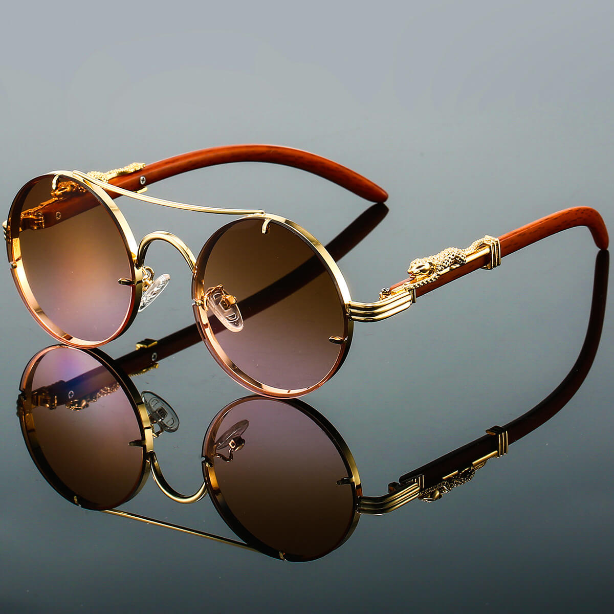 Panthera Onca Retro Shades Glasses