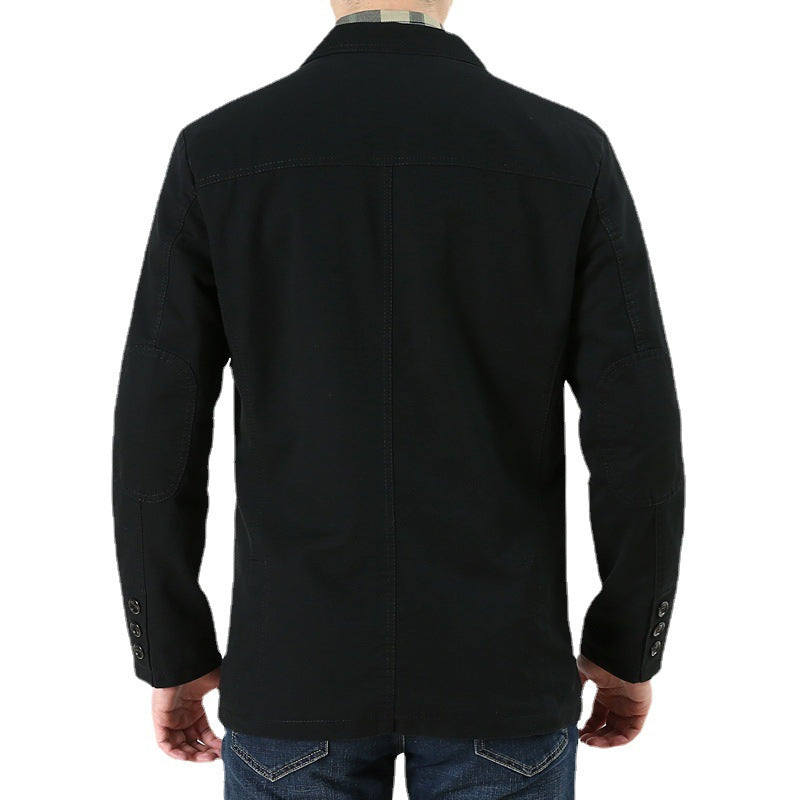 Men’s Cotton Blazer Jacket – Breathable Casual Suit Vest