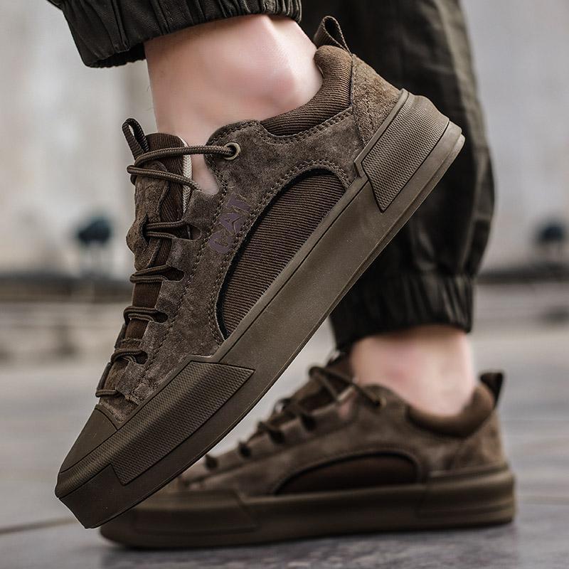 KAT Urban Edge Leather Sneakers For Men