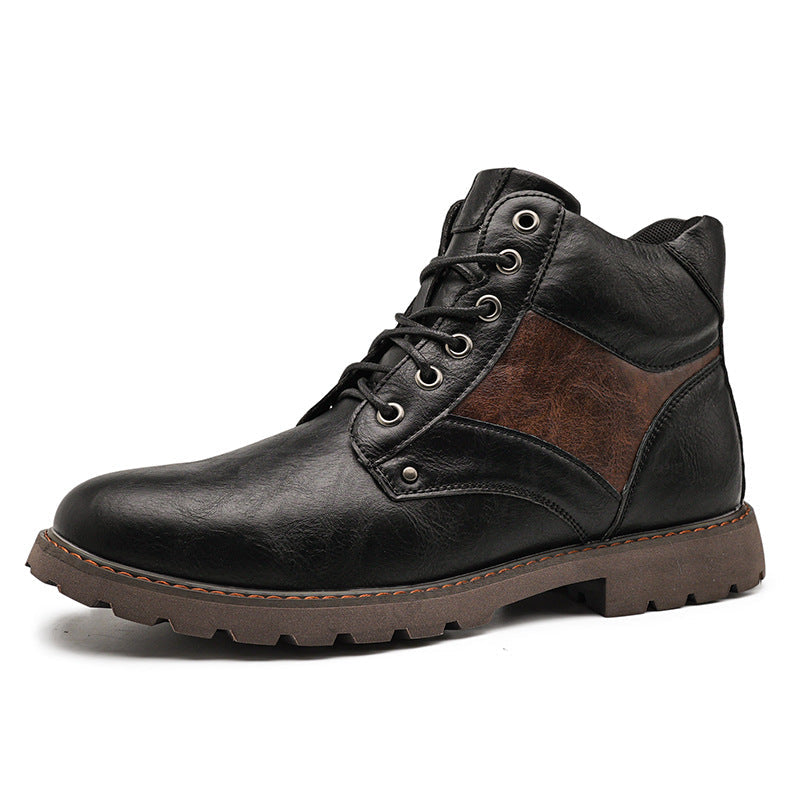 Men’s Leather Boots – Durable Casual & Workwear Style