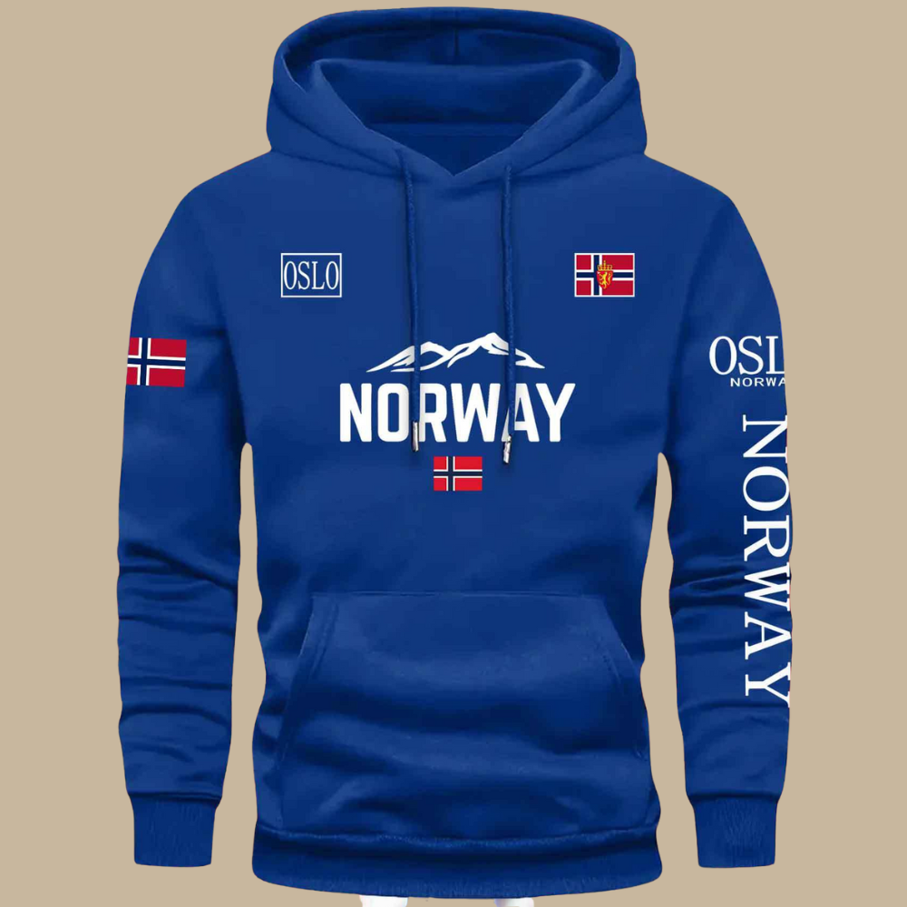 Norway Oslo Hoodie with Drawstring – Cotton Blend Design