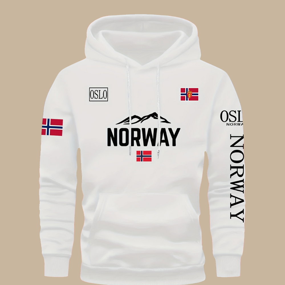 Norway Oslo Hoodie with Drawstring – Cotton Blend Design
