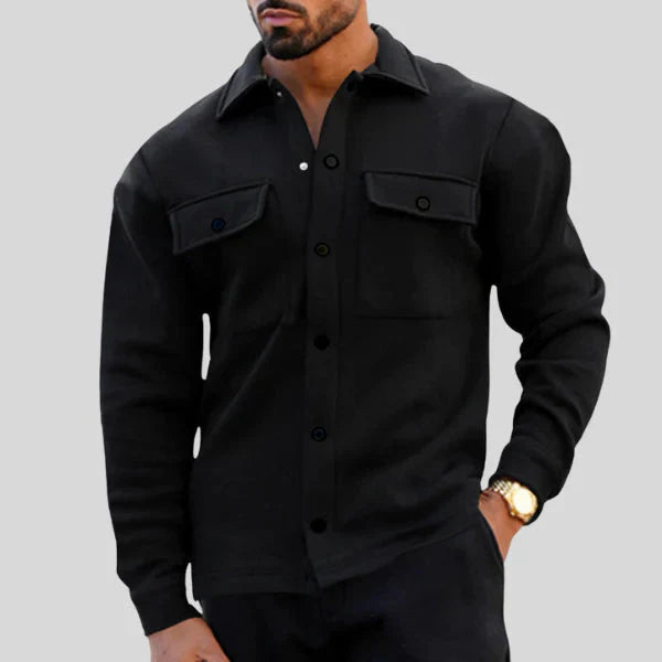 James Men’s Button Blazer – Classic Tailored Jacket | Smart Casual Elegance