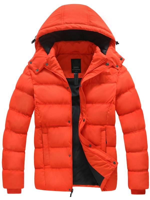 Men’s Insulated Winter Jacket with Hood – Warm, Protective & Everyday Ready