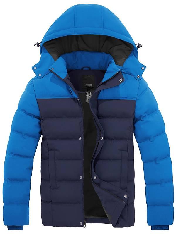 Men’s Insulated Winter Jacket with Hood – Warm, Protective & Everyday Ready