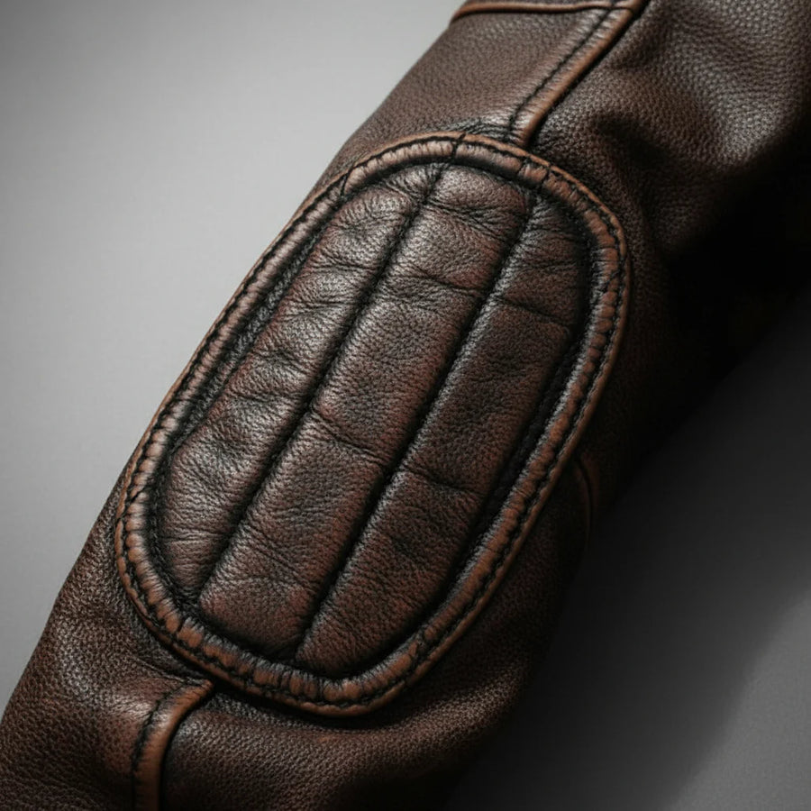 Samer Genuine Leather Jacket – Clean Design, Lasting Quality